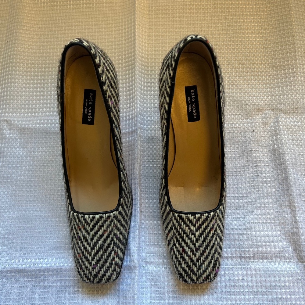Kate Spade Tweed Pumps Size 6 B
